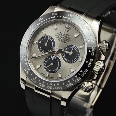 rolex daytona white gold 116519ln|daytona ghost Rolex.